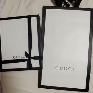 Gucci Shopping bag and Box